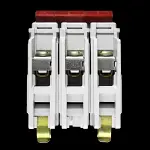 SQUARE D 16 AMP TYPE 3 M9 TRIPLE POLE MCB CIRCUIT BREAKER QOE QO-E RED