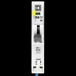 SQUARE D 20 AMP CURVE B 10kA 10mA RCBO TYPE A QOE