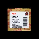 ABB WYLEX 63 AMP FOUR POLE NO CONTACTOR 240V COIL MESB 63-40-00