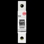 WYLEX 32 AMP CURVE B 6kA MCB CIRCUIT BREAKER NSB32 RED