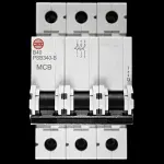 WYLEX 40 AMP CURVE B 10kA TRIPLE POLE MCB CIRCUIT BREAKER PSB340-B