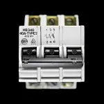 WYLEX 40 AMP TYPE 2 M9 TRIPLE POLE MCB CIRCUIT BREAKER HB340