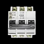 WYLEX 32 AMP CURVE K 10kA TRIPLE POLE MCB CIRCUIT BREAKER S213 SK