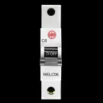WYLEX 6 AMP CURVE C 6kA MCB CIRCUIT BREAKER WELC06