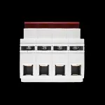 WYLEX 100 AMP FOUR POLE MAIN SWITCH DISCONNECTOR WS104