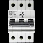 DORMAN SMITH 32 AMP CURVE B 10kA TRIPLE POLE MCB CIRCUIT BREAKER 400V AT32B