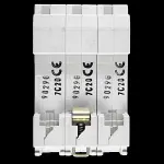 DORMAN SMITH 20 AMP CURVE C 10kA TRIPLE POLE MCB CIRCUIT BREAKER 400V AT20C