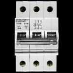 DORMAN SMITH 10 AMP CURVE D 6kA TRIPLE POLE MCB CIRCUIT BREAKER AT10D