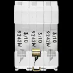 DORMAN SMITH 10 AMP TYPE 3 M9 TRIPLE POLE MCB CIRCUIT BREAKER AT103