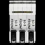 DORMAN SMITH 50 AMP TYPE 3 M6 TRIPLE POLE MCB CIRCUIT BREAKER AT503