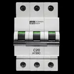 DORMAN SMITH 20 AMP CURVE C 10kA TRIPLE POLE MCB CIRCUIT BREAKER AT20C BC