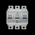 CRABTREE 50 AMP TYPE 2 M9 TRIPLE POLE MCB CIRCUIT BREAKER POLESTAR