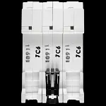 ABB 6 AMP CURVE C 10kA TRIPLE POLE MCB CIRCUIT BREAKER S203M 2CDS273001R0064
