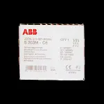 ABB 6 AMP CURVE C 10kA TRIPLE POLE MCB CIRCUIT BREAKER S203M 2CDS273001R0064