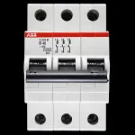 ABB 40 AMP CURVE B 10kA TRIPLE POLE MCB CIRCUIT BREAKER S203M 2CDS273001R0405