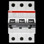 ABB 20 AMP CURVE B 10kA TRIPLE POLE MCB CIRCUIT BREAKER S203M 2CDS273001R0205