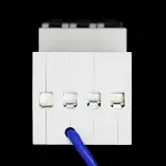ABB 50 AMP CURVE B 10kA 30mA TRIPLE POLE RCBO TYPE A DSE203N M 2TAZ234414R2505