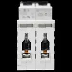 ABB 6 AMP CURVE C 10kA DOUBLE POLE MCB CIRCUIT BREAKER 2CDS272001R0064 S202M