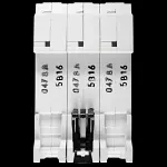 ABB 16 AMP CURVE B 6kA TRIPLE POLE MCB CIRCUIT BREAKER 2CDS253001R0165 S203