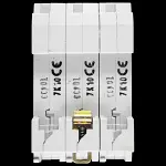 ABB 10 AMP CURVE K 6kA TRIPLE POLE MCB CIRCUIT BREAKER S273