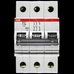 ABB 16 AMP CURVE C 6kA TRIPLE POLE MCB CIRCUIT BREAKER S263