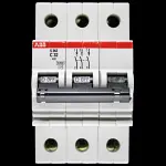 ABB 32 AMP CURVE C 6kA TRIPLE POLE MCB CIRCUIT BREAKER S263
