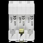 ABB 32 AMP CURVE C 6kA TRIPLE POLE MCB CIRCUIT BREAKER S263