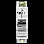 ABB 6 AMP CURVE B MCB CIRCUIT BREAKER S211