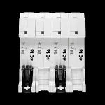 ABB 16 AMP CURVE C 4.5kA FOUR POLE MCB CIRCUIT BREAKER 2CDS244701R0164 S204L