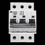 ABB 20 AMP CURVE K TRIPLE POLE MCB CIRCUIT BREAKER S223