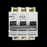 ABB 16 AMP CURVE B TRIPLE POLE MCB CIRCUIT BREAKER S213