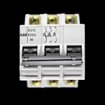 ABB 32 AMP CURVE K TRIPLE POLE MCB CIRCUIT BREAKER S213