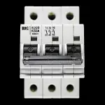BBC 50 AMP CURVE K TRIPLE POLE MCB CIRCUIT BREAKER S223