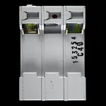 BILL 40 AMP CURVE C M9 TRIPLE POLE MCB CIRCUIT BREAKER T403C RED