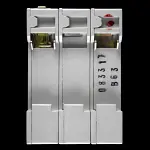 BILL 63 AMP CURVE B 6kA TRIPLE POLE MCB CIRCUIT BREAKER T633B RED