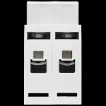 BRITISH GENERAL 100 AMP DOUBLE POLE MAIN SWITCH DISCONNECTOR CUSW100 BG S3