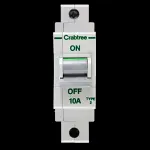 CRABTREE 10 AMP TYPE 2 M9 MCB CIRCUIT BREAKER POLESTAR