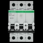 CRABTREE 10 AMP CURVE B 10kA TRIPLE POLE MCB CIRCUIT BREAKER 6HT10B LOADSTAR