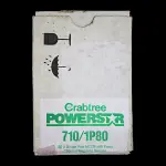 CRABTREE 80 AMP 65kA MCCB 710/1P80 PW160