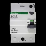 CRABTREE 80 AMP 30mA DOUBLE POLE RCCB TYPE AC 380/S030 SPLIT LOAD STARBREAKER
