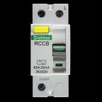 CRABTREE 63 AMP 30mA DOUBLE POLE RCCB RCD TYPE AC STARBREAKER 363/030