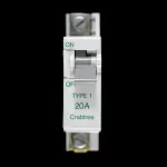 CRABTREE 20 AMP TYPE 1 M6 MCB CIRCUIT BREAKER SB6000