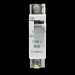CRABTREE 40 AMP TYPE 1 M6 MCB CIRCUIT BREAKER SB6000