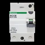 CRABTREE 63 AMP 30mA DOUBLE POLE RCCB TYPE AC STARBREAKER SPLIT LOAD 363/S030