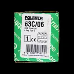CRABTREE 6 AMP CURVE C 16kA TRIPLE POLE MCB CIRCUIT BREAKER POLESTAR 63C/06