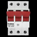 CRABTREE 125 AMP MAIN SWITCH DISCONNECTOR TRIPLE POLE 125SW3