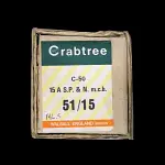 CRABTREE 15 AMP M4.5 SP&N MCB CIRCUIT BREAKER 51/15 C-50 C50