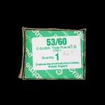 CRABTREE 60 AMP CURVE C M4.5 TRIPLE POLE MCB CIRCUIT BREAKER 53/60 C-50 C50