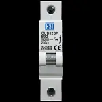 CED 32 AMP CURVE B 6kA MCB CIRCUIT BREAKER CUB32SP