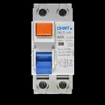 CHINT 80 AMP 30mA DOUBLE POLE RCD TYPE AC NL1-100